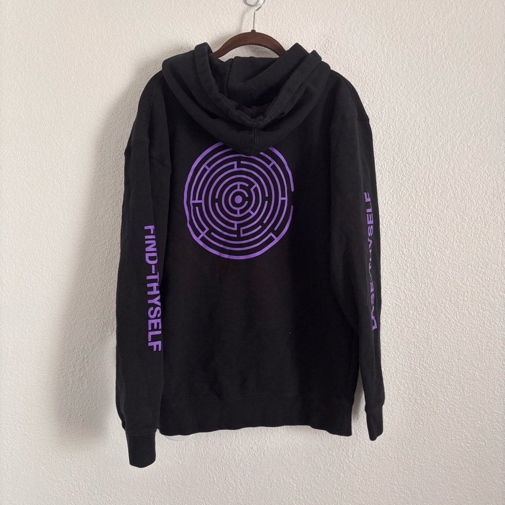Cloak Brand Men's Size Medium Black Occultis Aperta Hoodie Sweatshirt